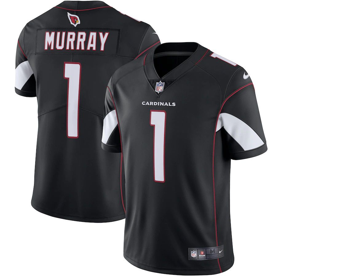 Men Arizona Cardinals #1 Kyler Murray Nike Black Vapor Limited NFL Jersey->arizona cardinals->NFL Jersey